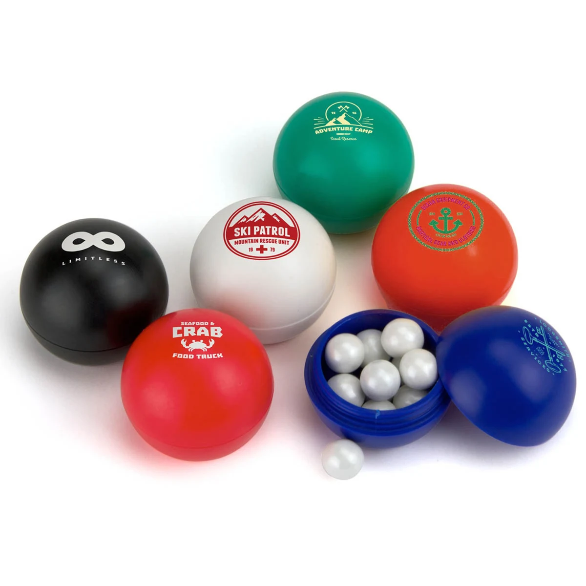 Ball Shaped Mint Container 1