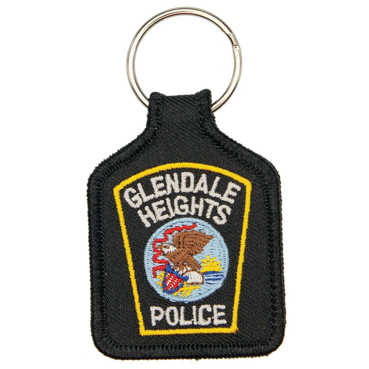 Embroidered Keytag Keychain (2") 1