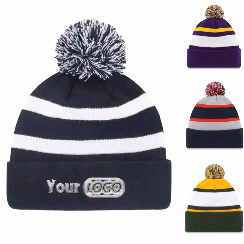 Versatile Ear-Covering Acrylic Knit Beanie