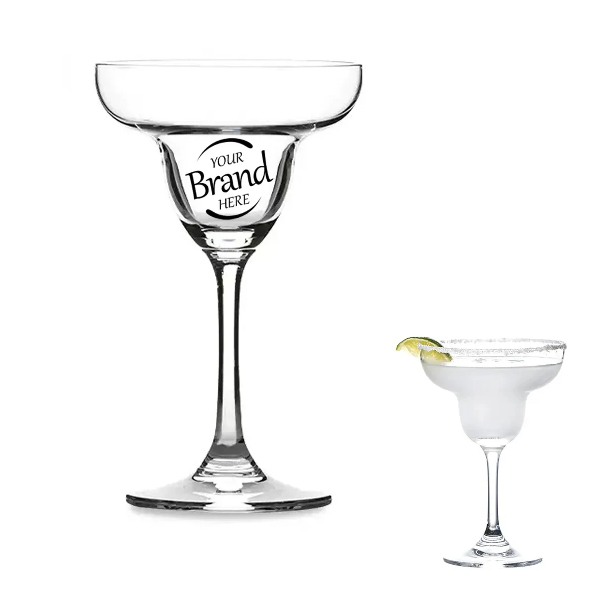 Clear Cocktail Margarita Glass 1
