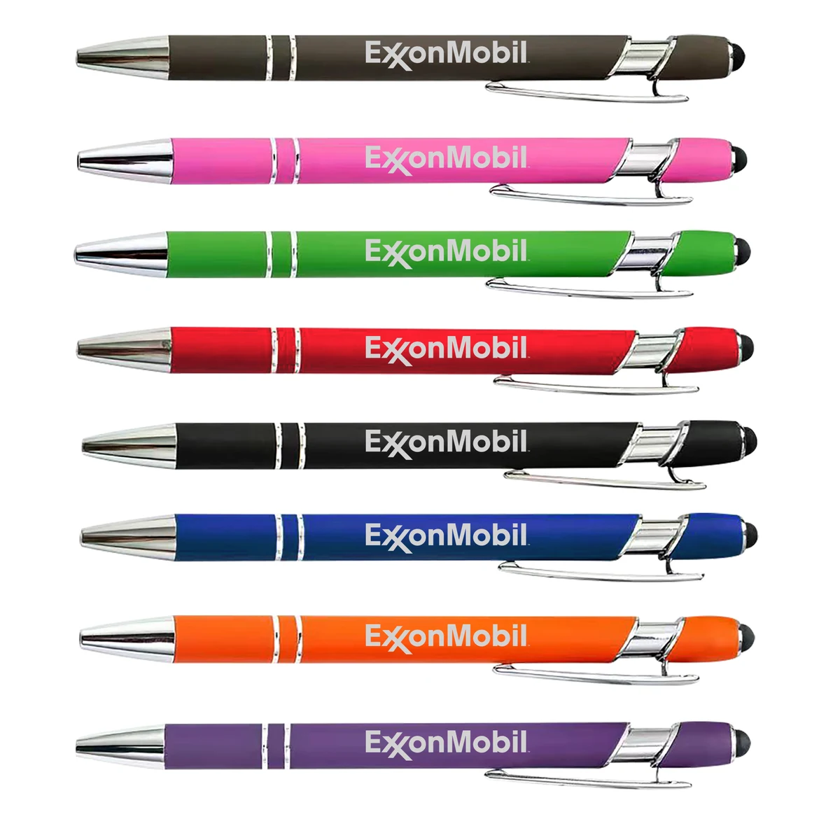 Soft-Touch Aluminum Pen w/ Stylus 1