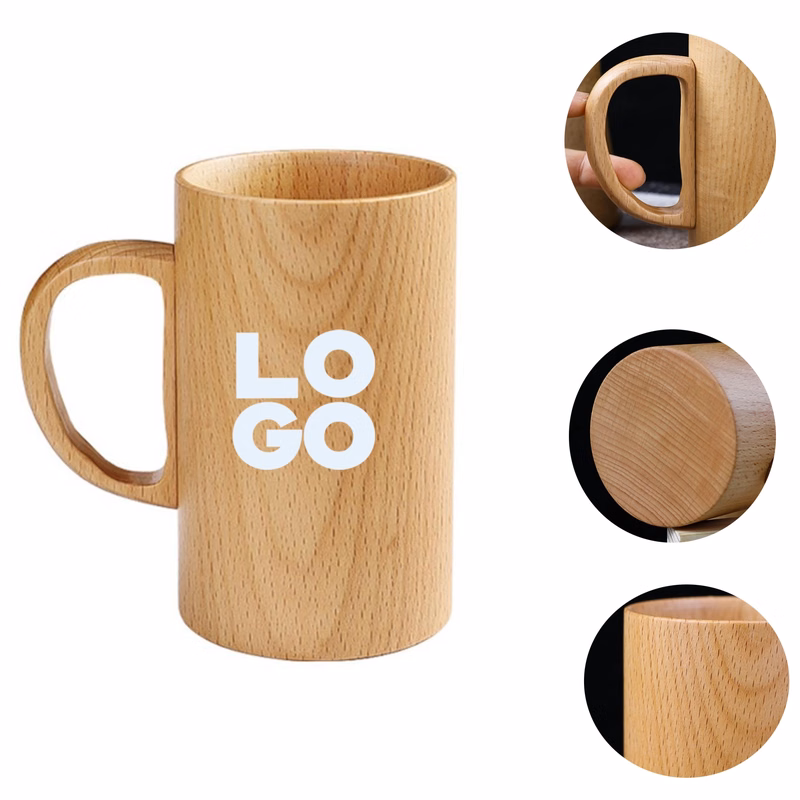 Wood Coffee Mug