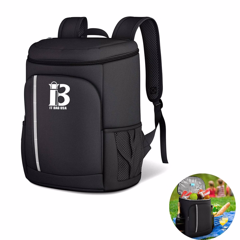 Oxford Picnic Large Insulated Cooler Bag Black