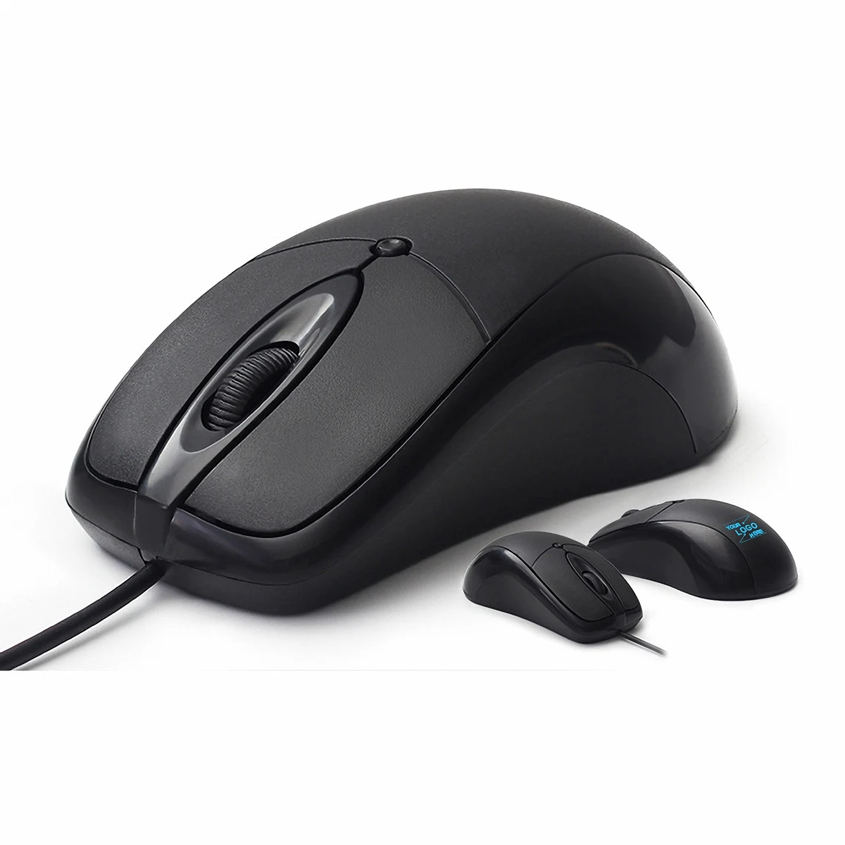 Wired USB Computer Mouse with 3 Buttons 1