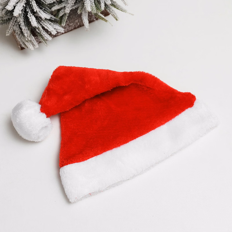 Adult Plush Santa Christmas Hats