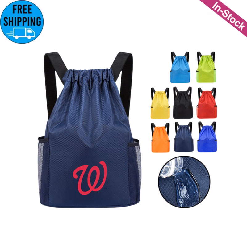 Large Drawstring Backpack Travel Storage Bag