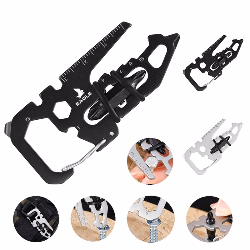 Multifunction Pocket Tool Keychain