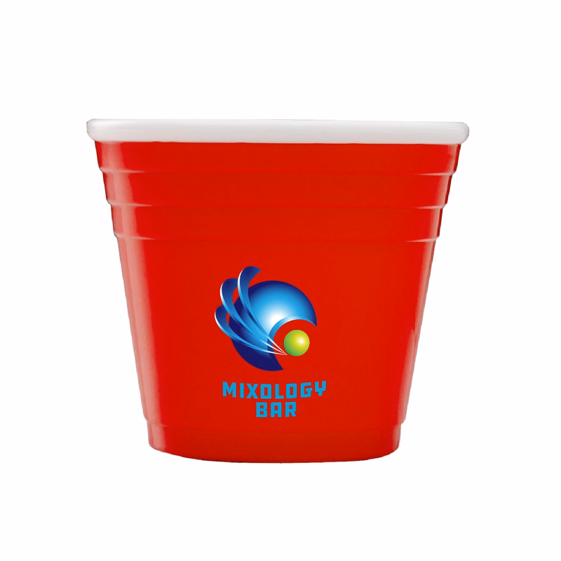 2 oz. Mini Bomb Party Cup Shot Glass (Full Color Imprint)