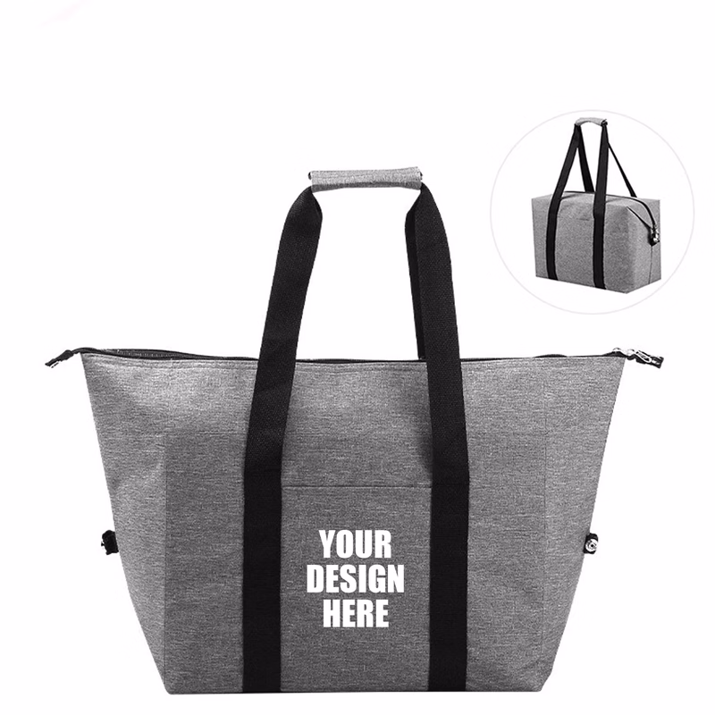 3 Layer PEVA Foldable Cooler Tote Bag