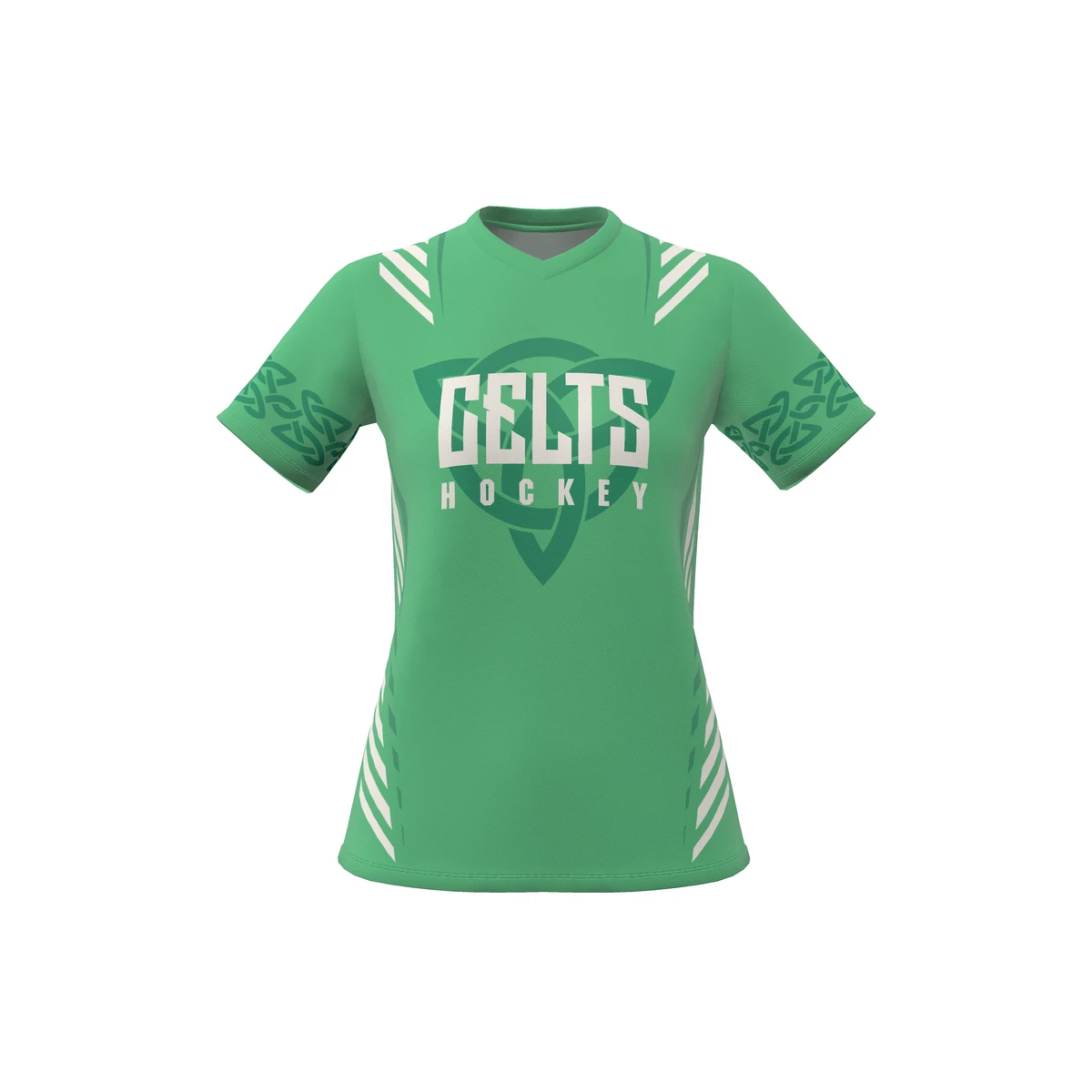 Women's Blitz Short Sleeve V-Neck T-Shirt - Dynapin 1