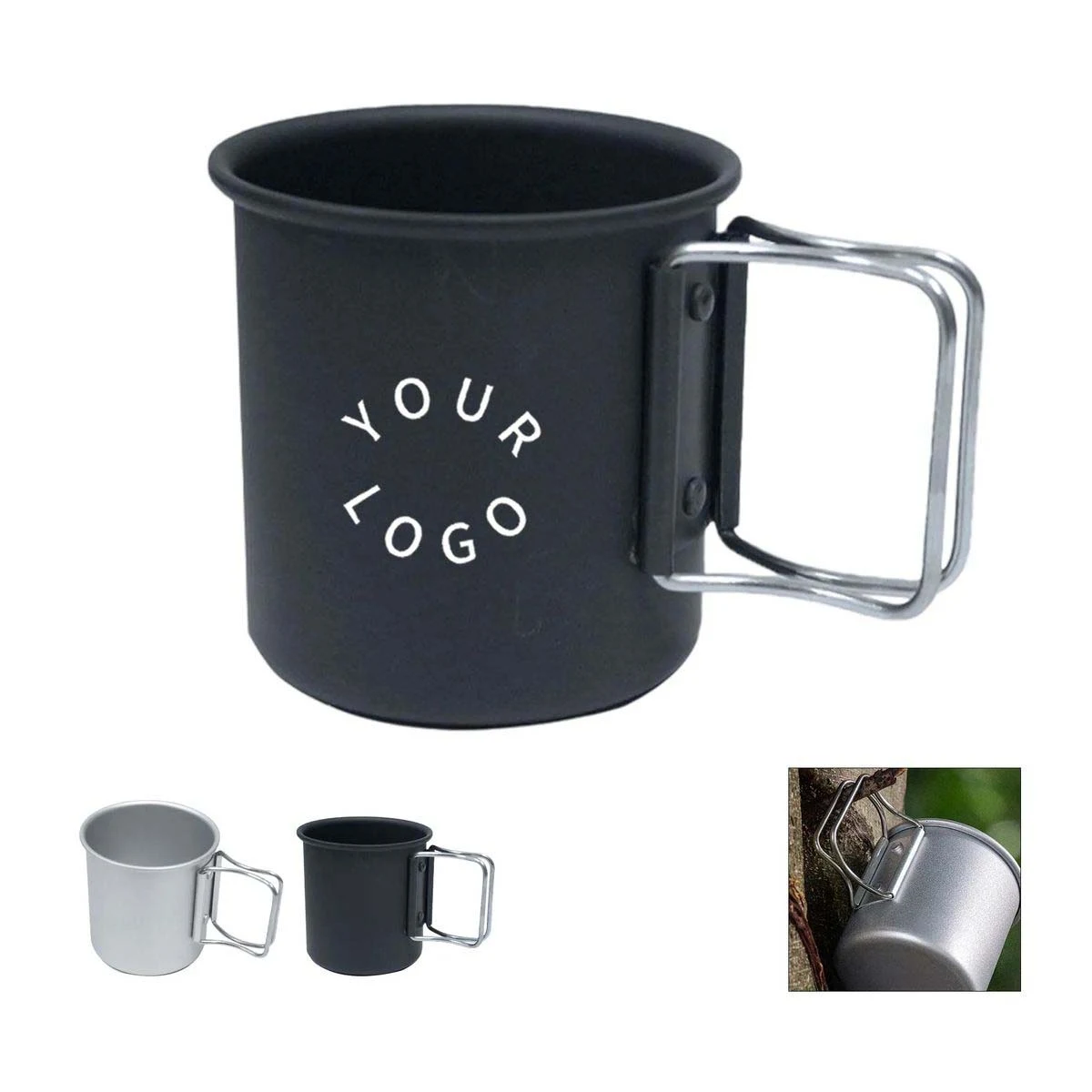 Compact Aluminum Water Cup for Hiking Trips 1