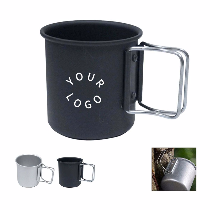 Compact Aluminum Water Cup for Hiking Trips