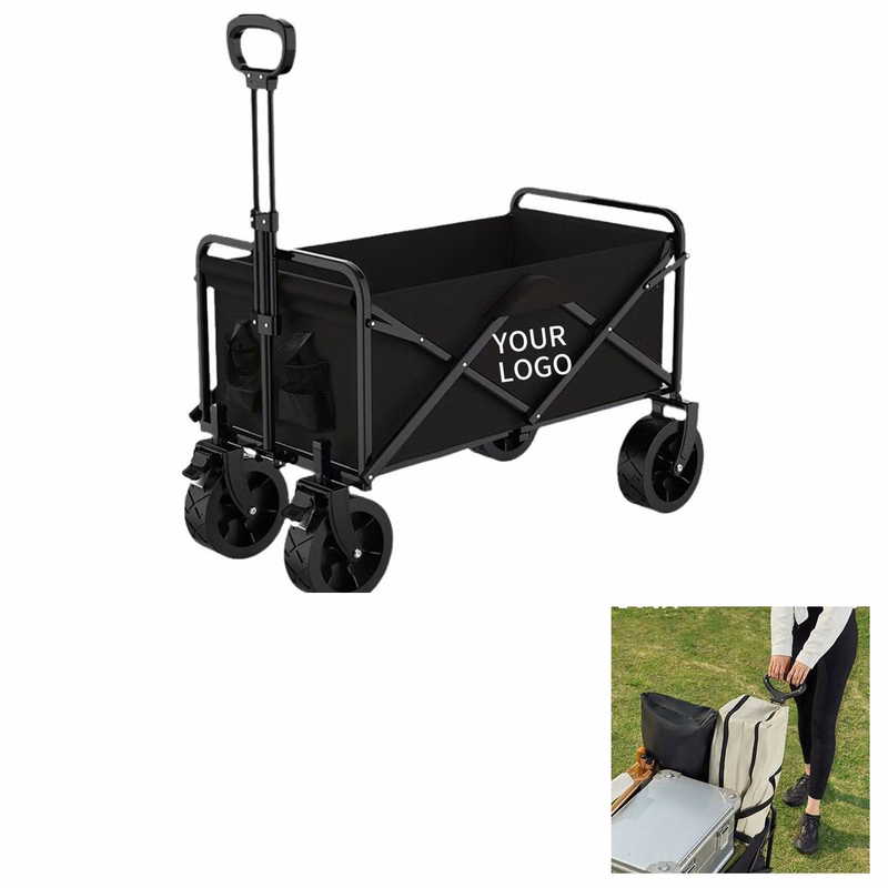 Large Folding Utility Wagon for Outdoor Activities