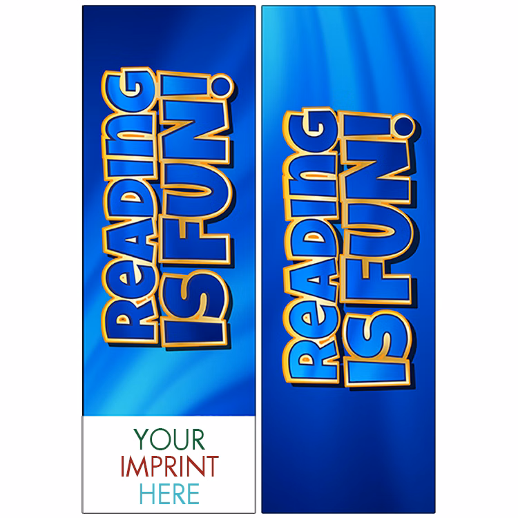 BOOKMARK - Reading is Fun Bookmark (Blue)