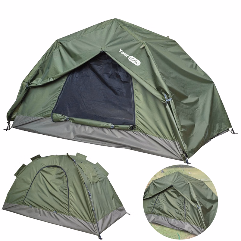 Polyester Double Layer Rainproof Camping Tent