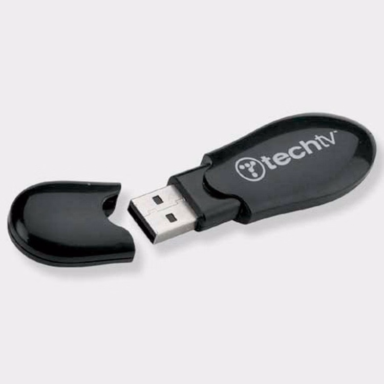 Curvy USB flash drive