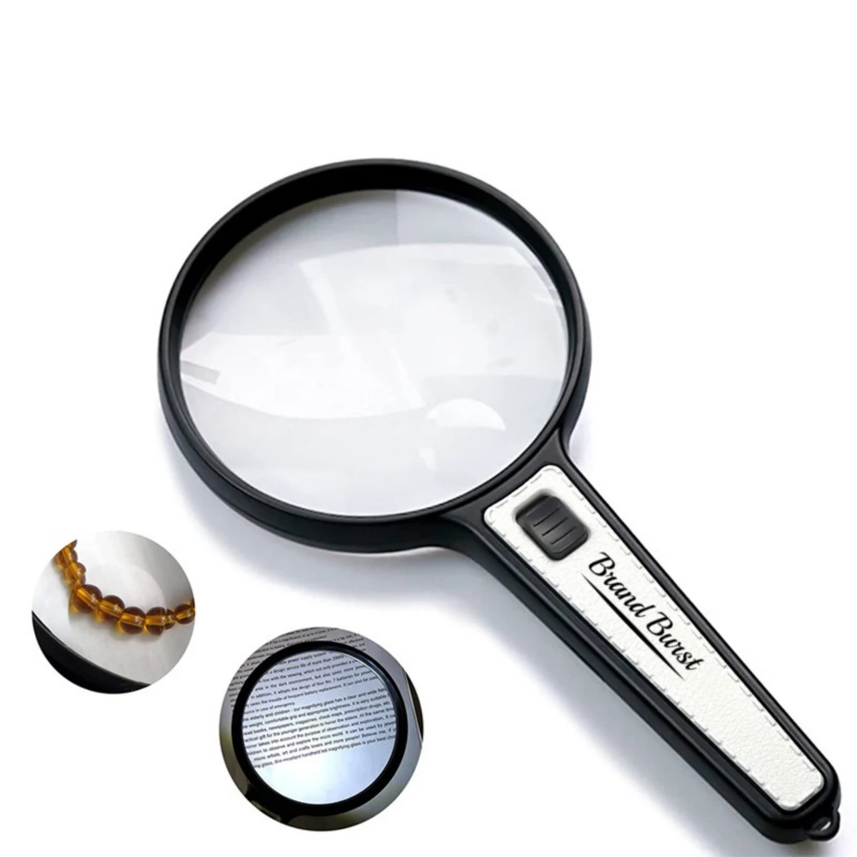 10X 110mm Large Magnifying Glass With Lights 1