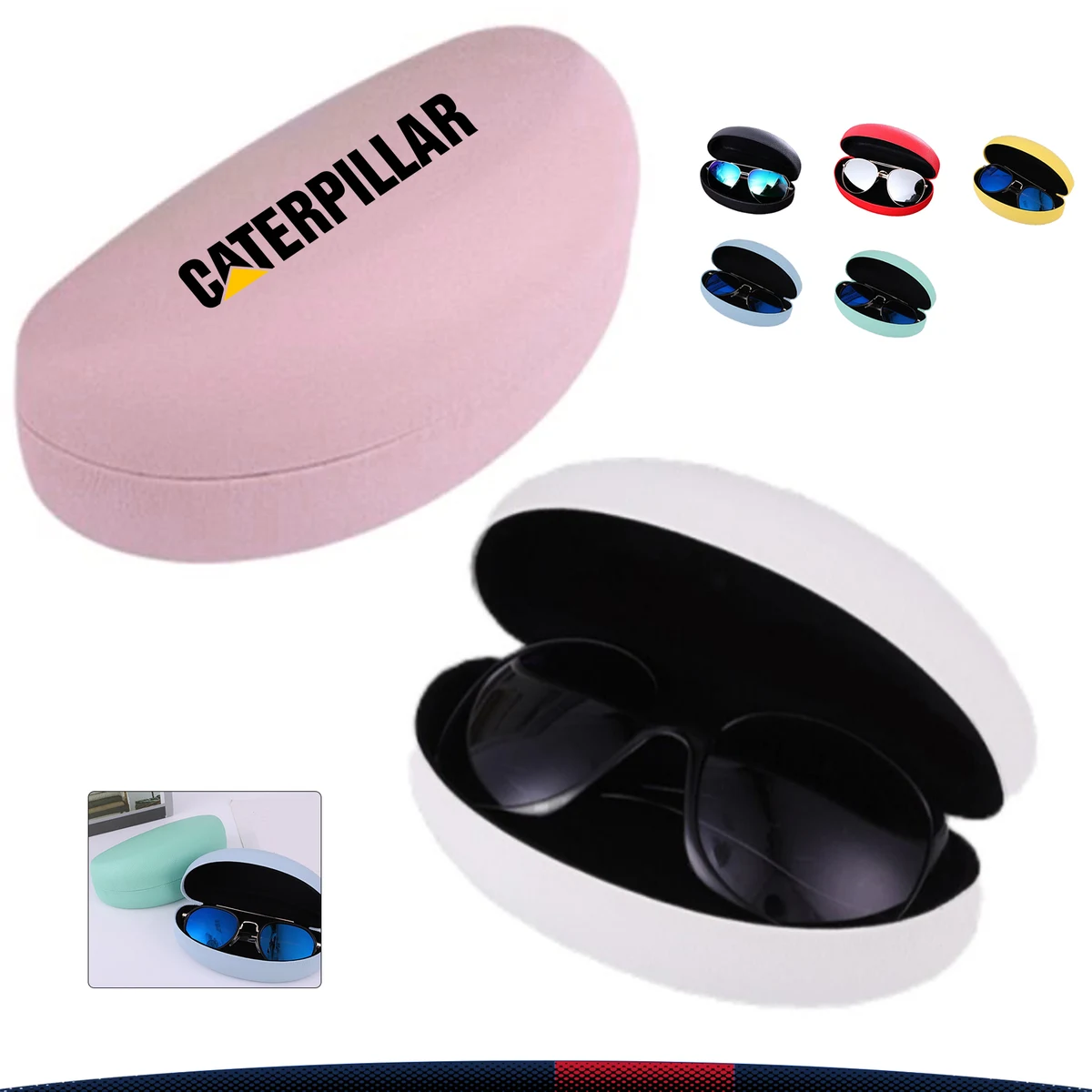 Semi Round Glasses Case 1