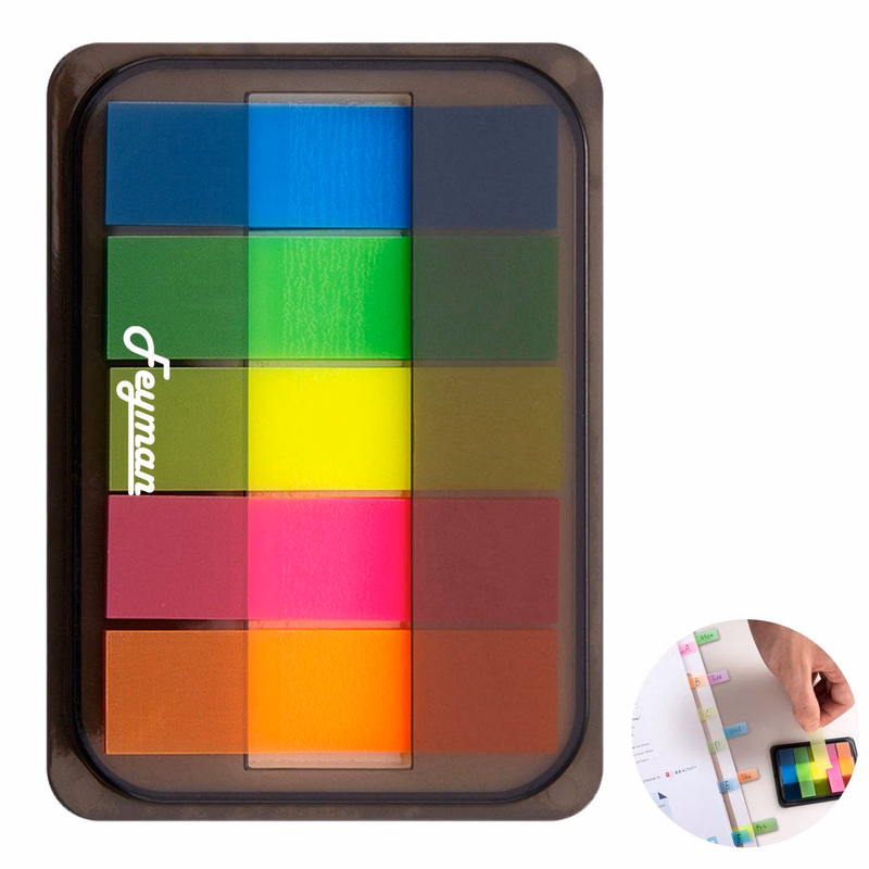 Creative Marking Memo Fluorescent Convenience Sticker 100pce