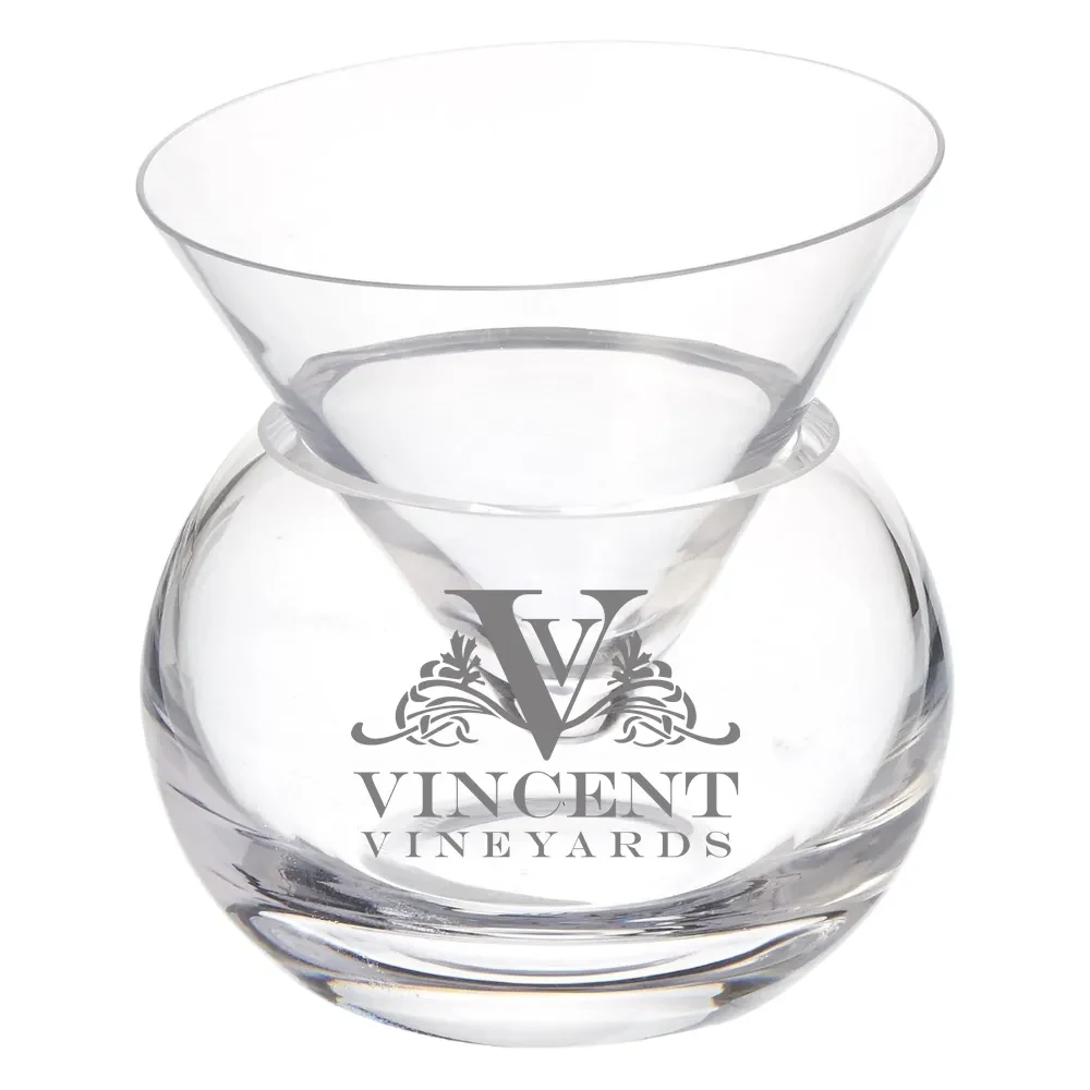 Crystal Martini Chiller Set 1