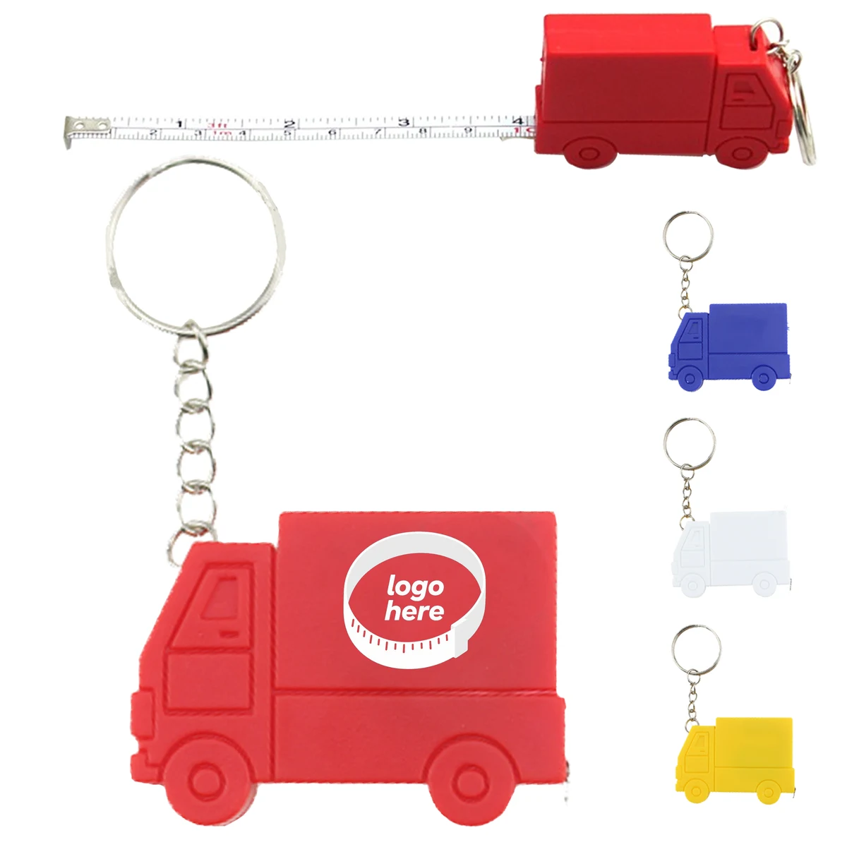 39 Inch Truck Tape Measure Keychain 1