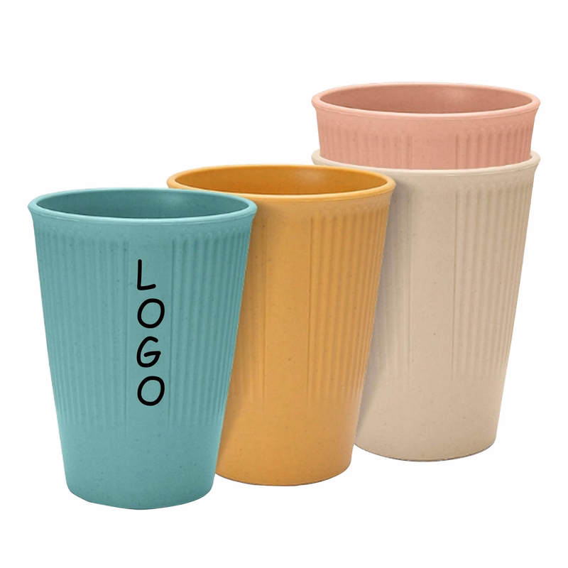Reusable Eco-friendly Wheat Straw Water Mug