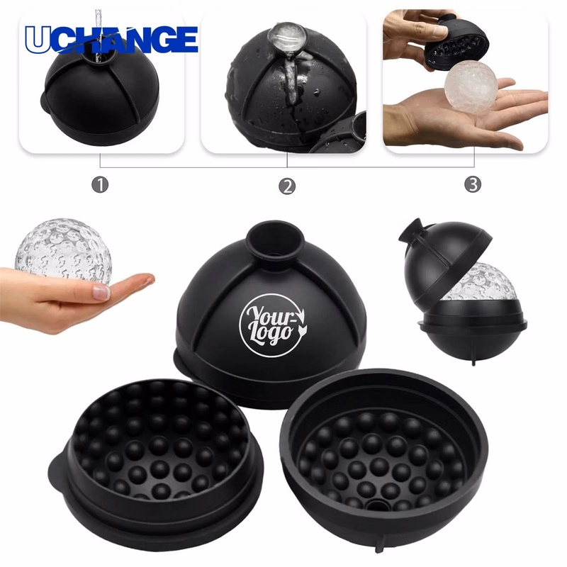 Golf Ball Ice Mold Tray for Whiskey