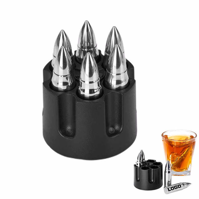 Whiskey Stone Bullets 6pk (direct import)
