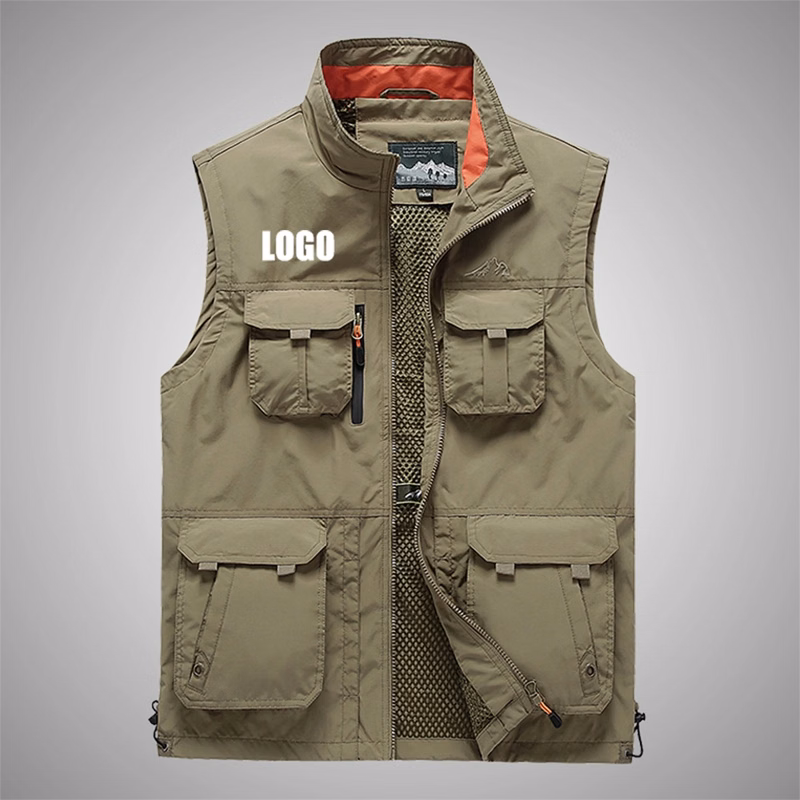 Stand Collar Fishing Outdoor Vest