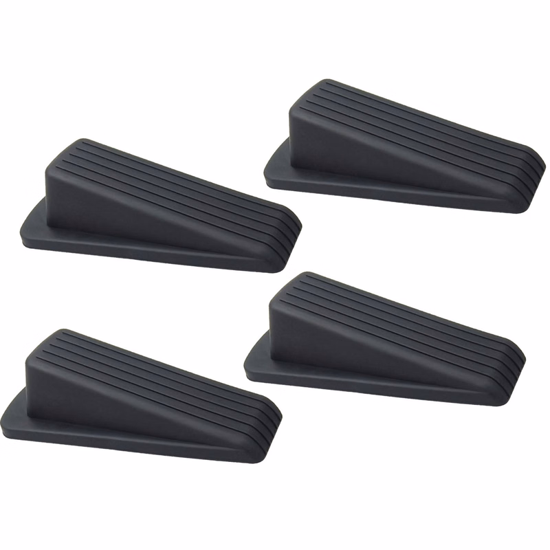 Premium rubber door stopper wedges for doors