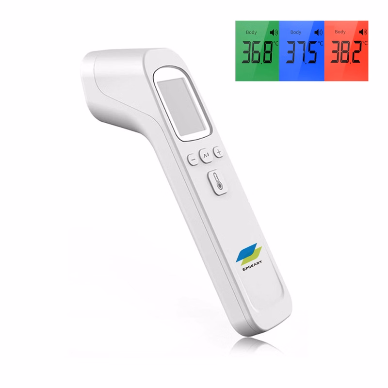 Forehead Thermometer With Fever Alarm Lcd Display