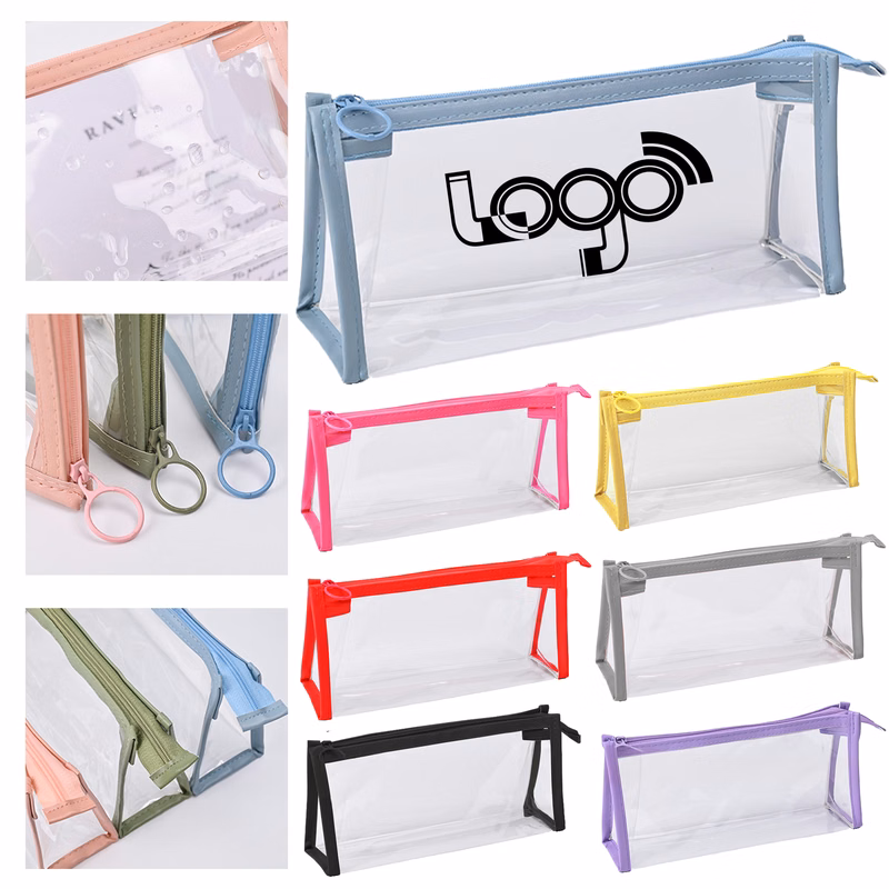 Large Capacity Transparent Pencil Pouch