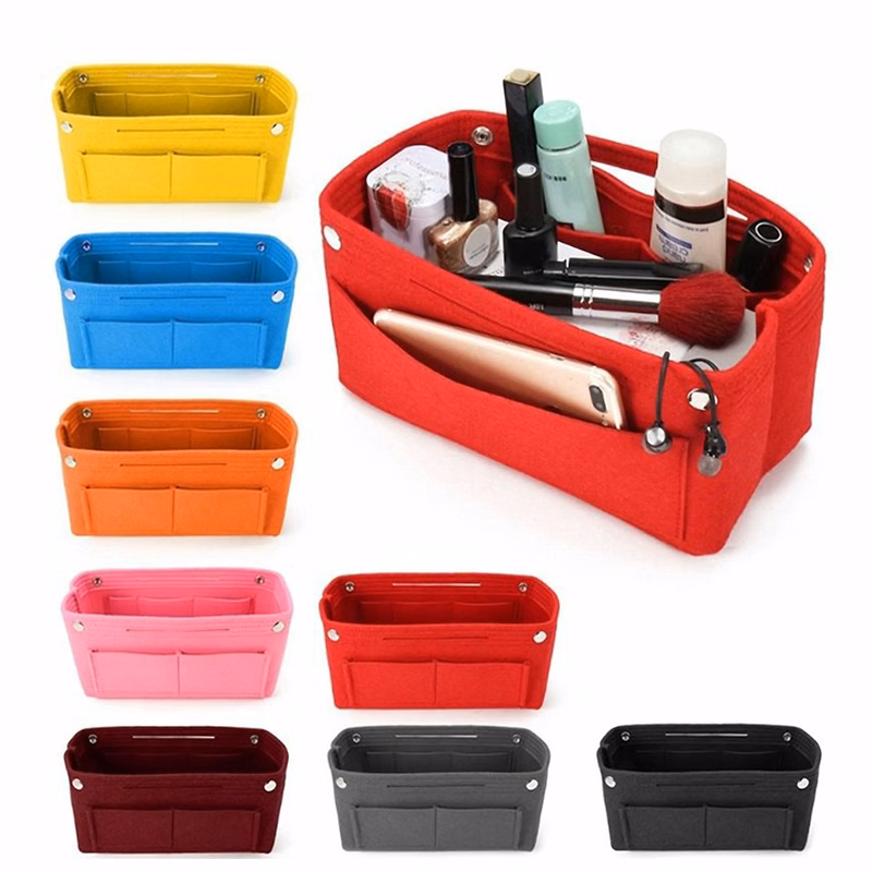 Large Felt Makeup Bag
