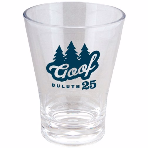 12 Oz. Short Acrylic Fluted Tumbler
