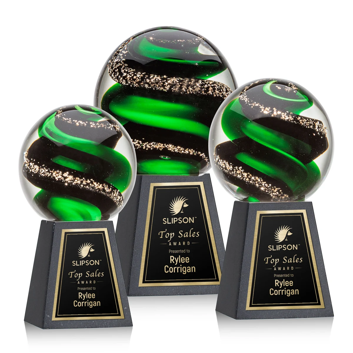 Zodiac Award on Tall Marble 1