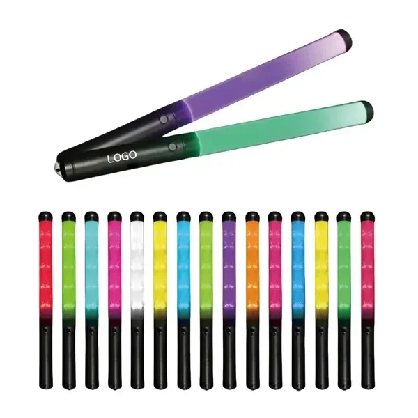 15-Color LED Glow Stick with Remote Control 1