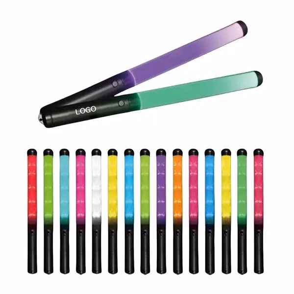 15-Color LED Glow Stick with Remote Control