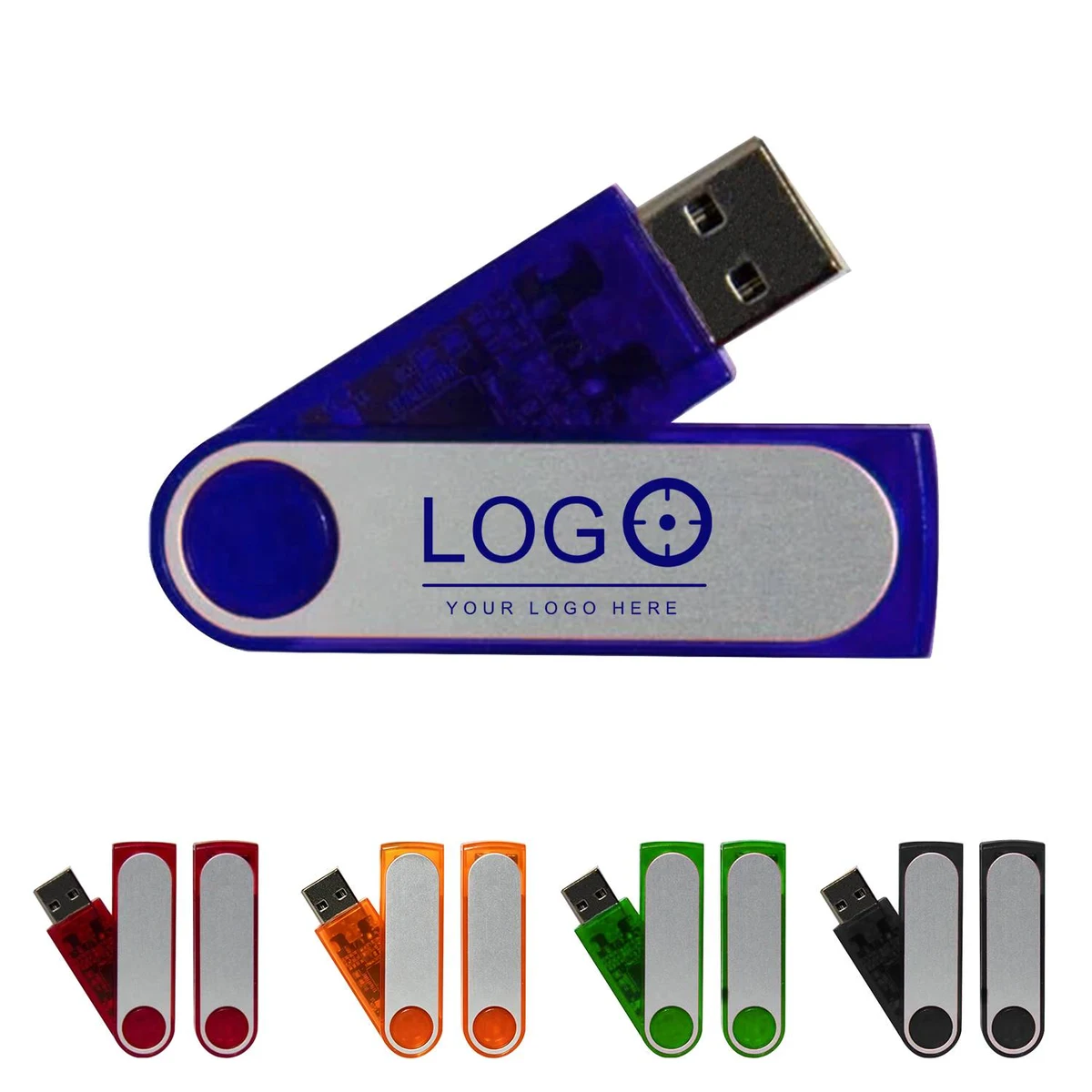 32GB Custom Swivel USB Flash Drive 1