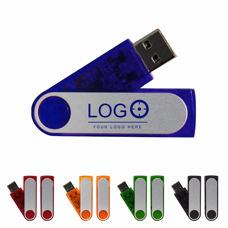 32GB Custom Swivel USB Flash Drive