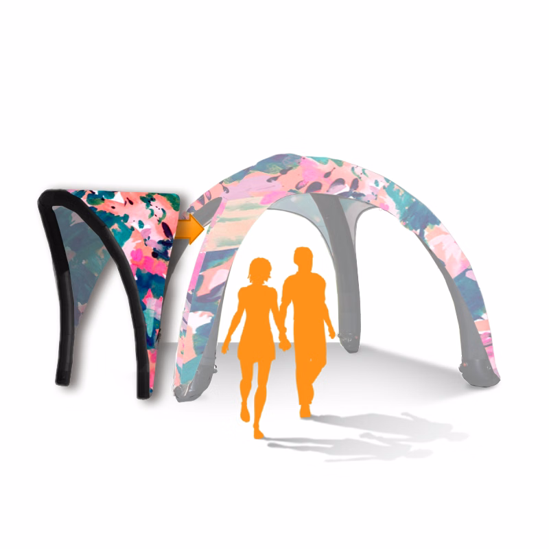Printed Awning For 10x10 Inflatable Tent