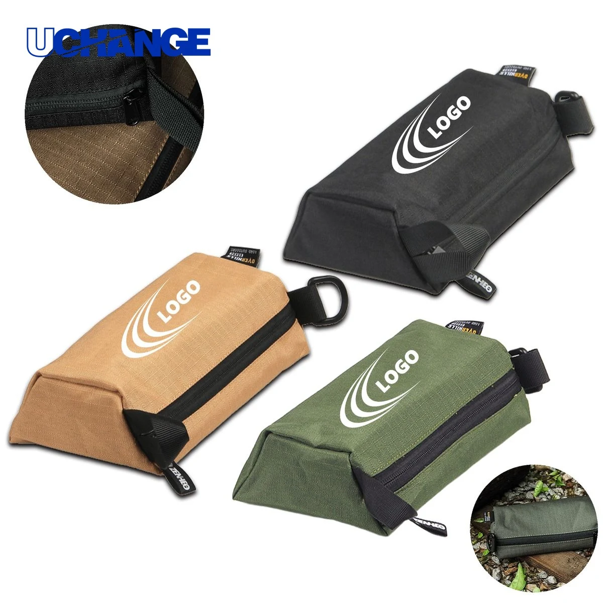 Water-Resistant Organizer with Elastic Compartments 1