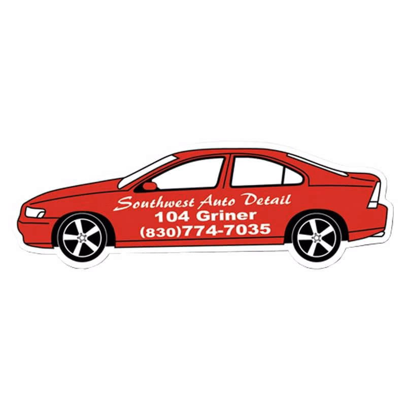 Magnet - Car Stock Shape Vinyl Magnet - 30mil