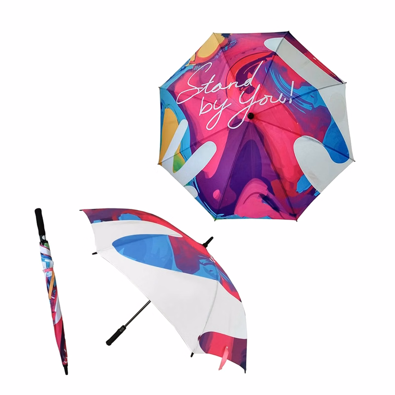Premium 8 Panel Full Color Golf Umbrella