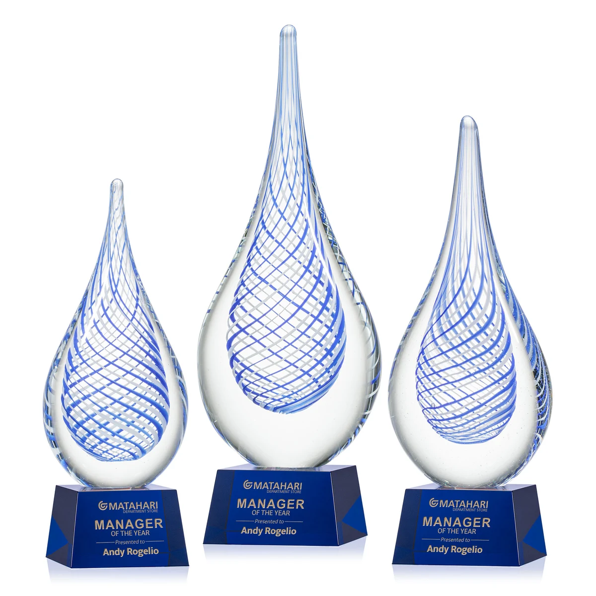 Kentwood Award on Robson Base - Blue 1