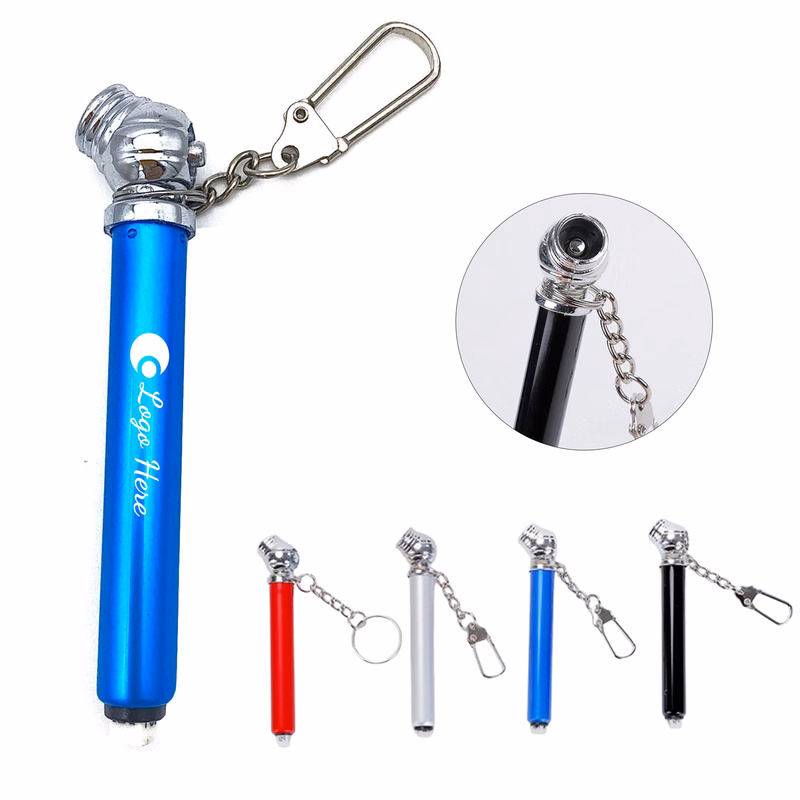Custom Mini Aluminum Tire Pressure Gauge With Keychain