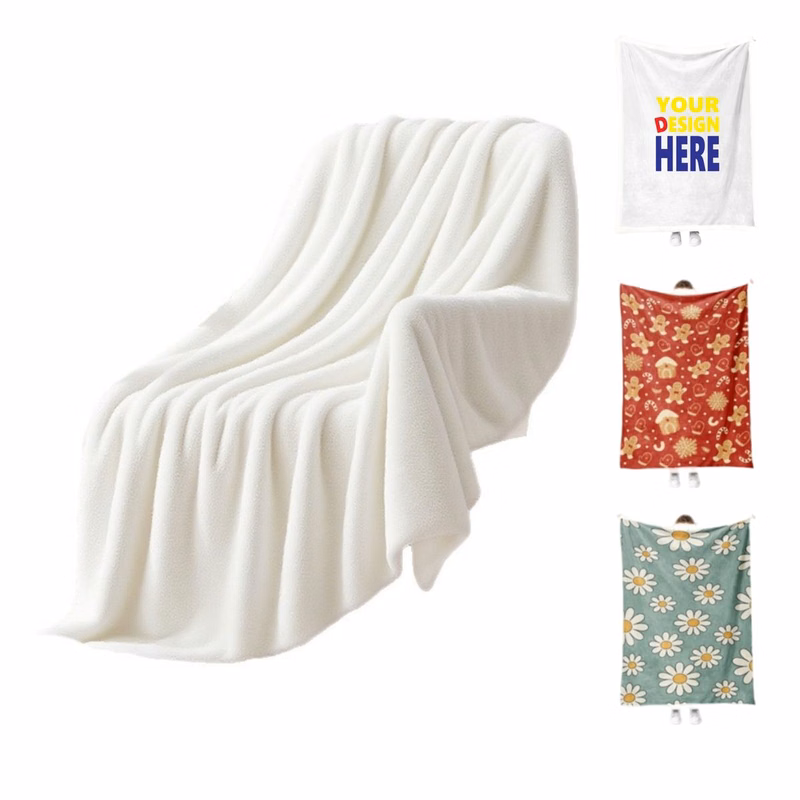 MOQ1 Customized Imitation Cashmere Blanket