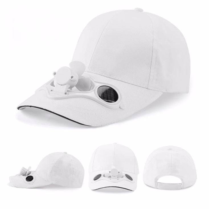 Solar Fan Summer Hat