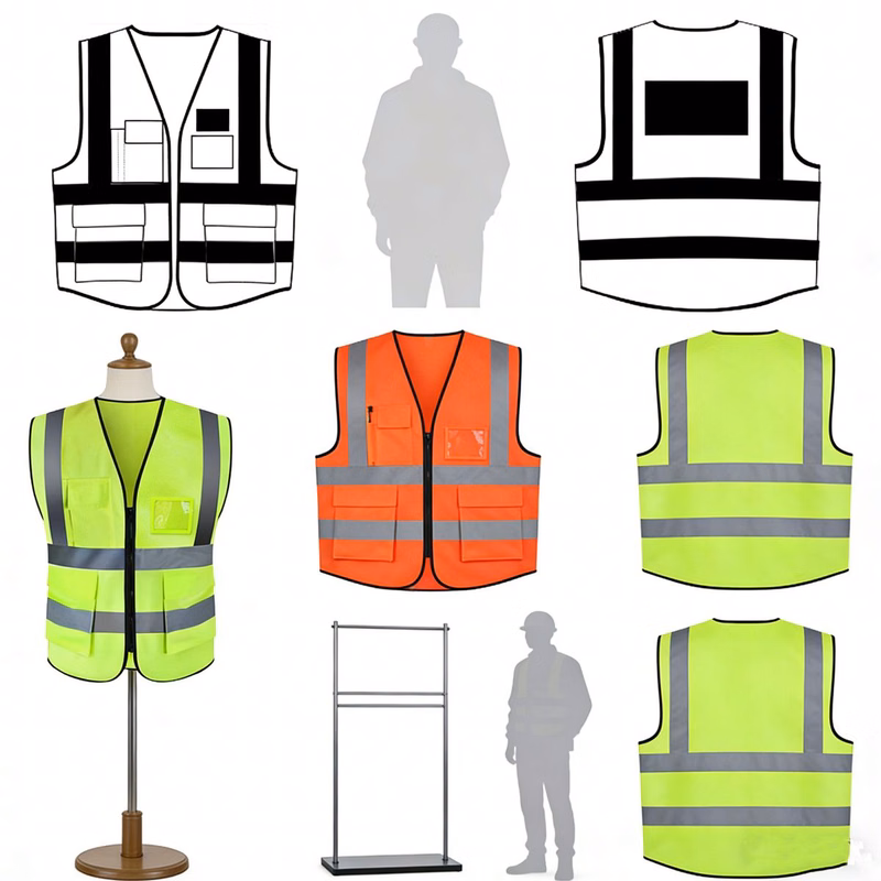 High Visibility Reflective Safety Vest