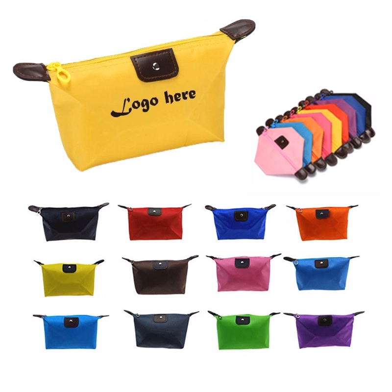 Portable Makeup Bag With Zipper MOQ100pcs