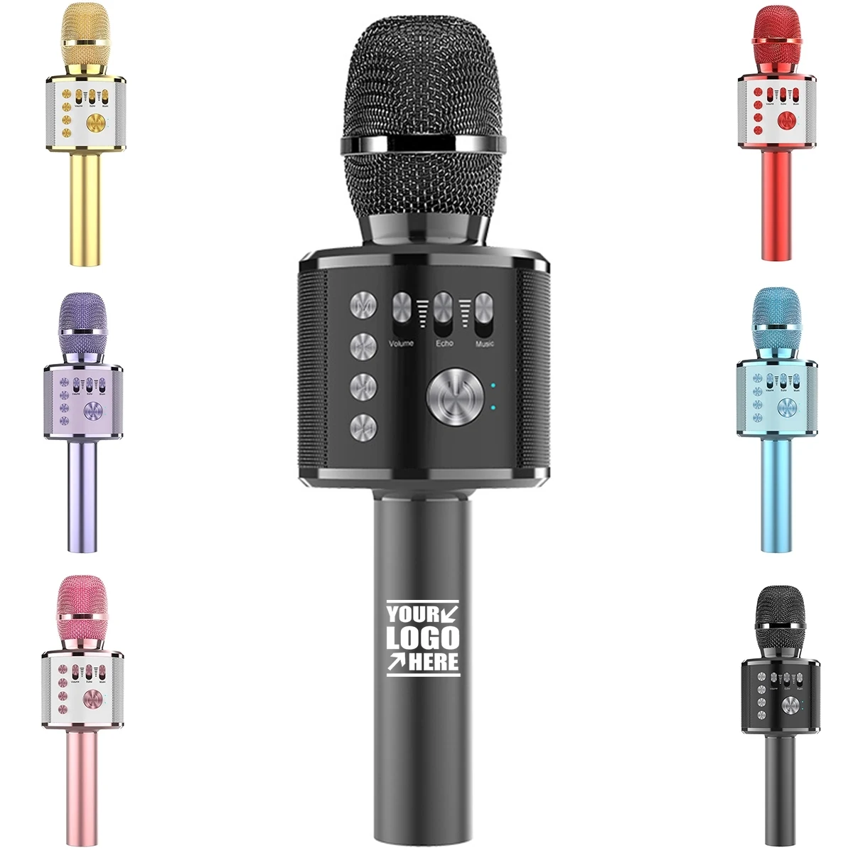 Portable Wireless Bluetooth Handheld Microphone Speaker 1